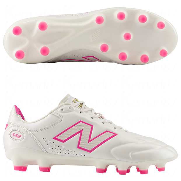 442 V3 ELITE HG/AG D ホワイト×ピンク