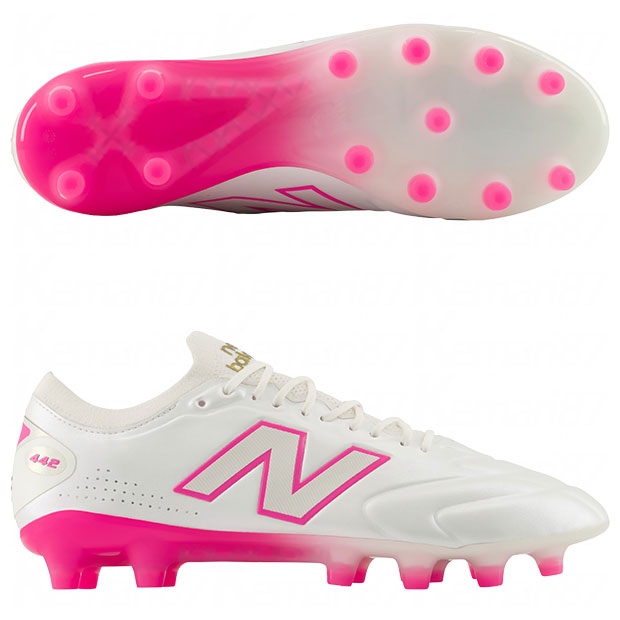 442 V3 ELITE KNIT HG/AG 2E ホワイト×ピンク