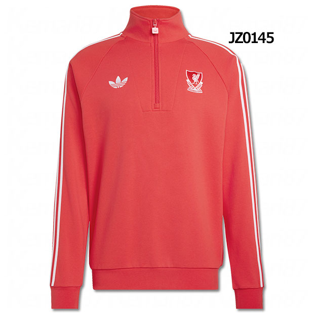 ORIGINALS ハーフジップトップ