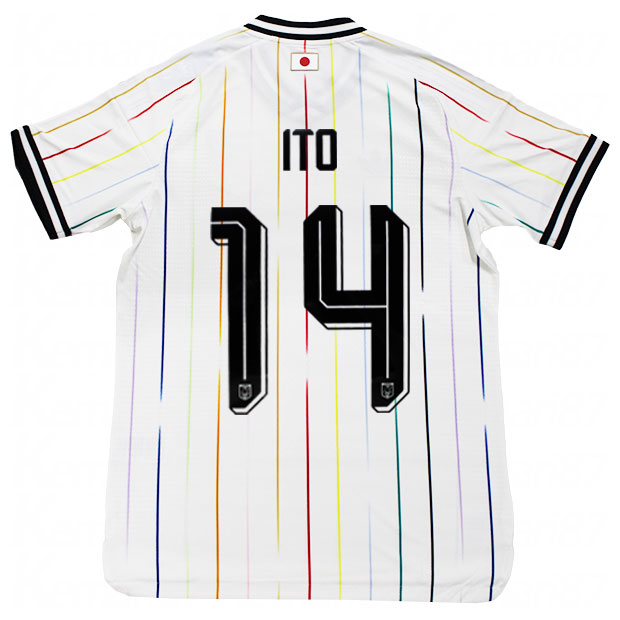 Kemari87 KISHISPO / 背番号14 伊東純也 アディダス サッカー日本代表
